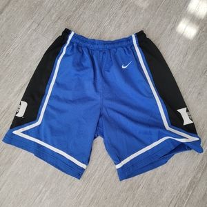 Authentic Nike team basketball shorts - Duke Blue Devils